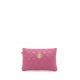 pierre cardin Dried Rose Clutch Bag