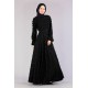 Tekbir Fringed Dress Black