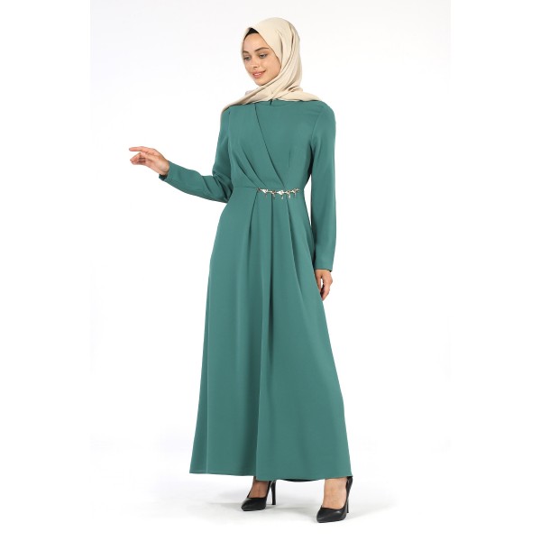 Tekbir Chain Detailed Dress