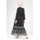 Tekbir Cactus Point Dress Black