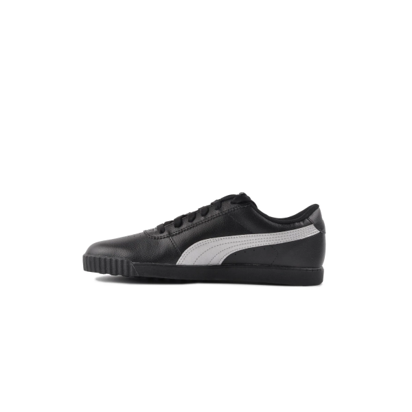 حذاء رياضي نسائي - أسود وفضي من Puma Carina Slim SL 370548