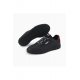بوما حذاء نسائي كافين لوجومانيا 383857 02 أسود-أبيض-أحمر كاجوال S.