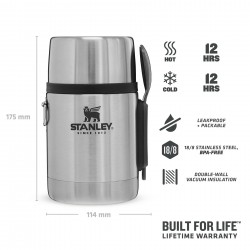 Stanley Adventure Stainless Steel Thermos Food Thermos 0.53 L