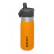 Stanley GO Ice Flow Water Bottle Orange 22OZ 0.65 L