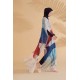 burkini cover Marina Colourful Caftan Kimono Pareo P2340