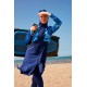 Mayo burkini Marina Navy Blue Performance Series Hijab Swimsuit M2319