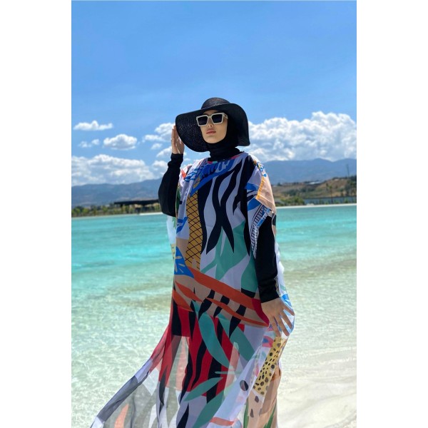 burkini cover Marina Caftan Kimono Pareo P2102 burkini cover Marina Caftan Kimono Pareo P2102