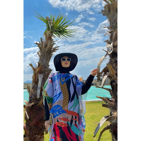 burkini cover Marina Caftan Kimono Pareo P2102 burkini cover Marina Caftan Kimono Pareo P2102