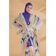 burkini cover Marina Colourful Caftan Kimono Pareo P2332