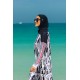 Mayo burkini Marina Black Full Covered Hijab Swimsuit M2302