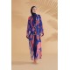 burkini cover Marina Geometric Sax Hijab Swimwear Kimono Pareo P2339 burkini cover Marina Geometric Sax Hijab Swimwear Kimono Pareo P2339