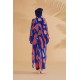 burkini cover Marina Geometric Sax Hijab Swimwear Kimono Pareo P2339 burkini cover Marina Geometric Sax Hijab Swimwear Kimono Pareo P2339
