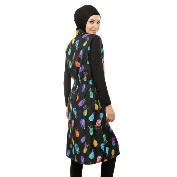 Mayo Burkini Crocus Pineapple Patterned Swimsuit