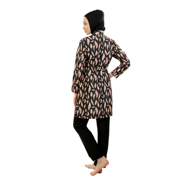 Mayo Burkini Jasmine Fully Covered Swimsuit - Feather