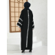 Filizzade Woman Abaya Unlined Fabric Embroidered