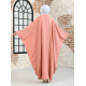 Filizzade Women Abaya V-Neck Unlined