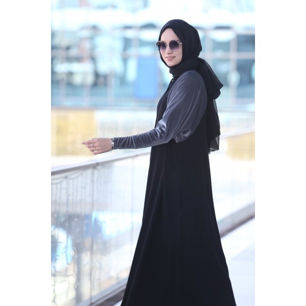 ABAYA VELVET SLEEVE