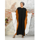 Abaya Tricolor Open Front