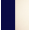 Ecru - Navy Blue