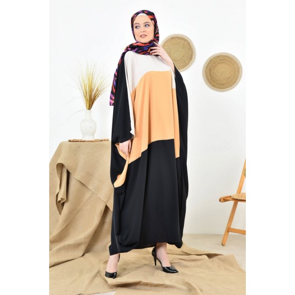 Filizzade Woman abaya Unlined - Crew neck - Abaya - Tuncay