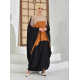 Filizzade Woman abaya Unlined - Crew neck - Abaya - Tuncay