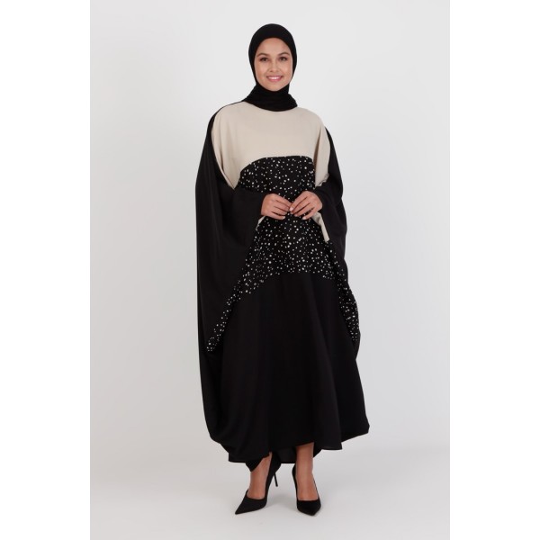 Filizzade Woman abaya Unlined - Crew neck - Abaya - Tuncay