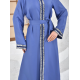 Filizzade Woman abaya Unlined - Crew neck