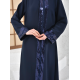 Filizzade Woman abaya Unlined - Crew neck