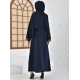 Filizzade Woman abaya Unlined - Crew neck