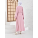 Filizzade Woman abaya Unlined - Crew neck