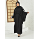 Filizzade Women's unlined abaya with shoulder and arm decoration