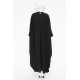 Filizzade Woman abaya Unlined - Crew neck Pearl Detailed