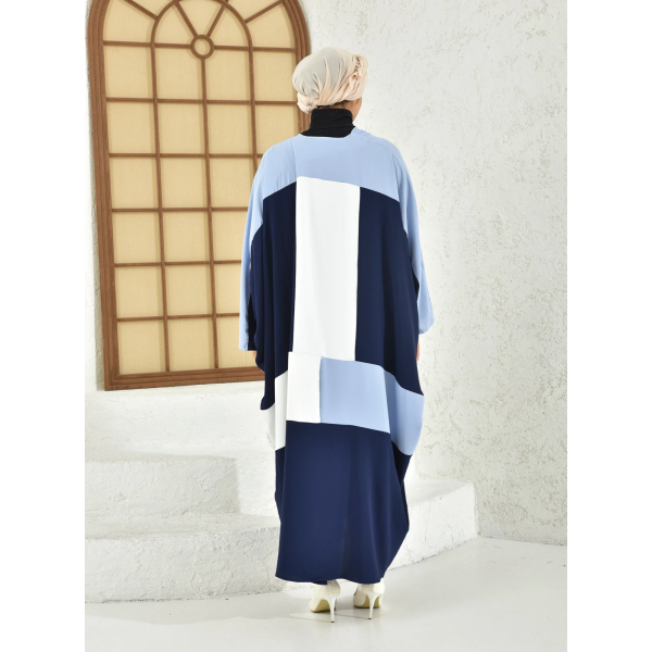 Filizzade Woman abaya Unlined Multi Piece Garnish Abaya