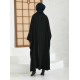 Filizzade Woman Abaya Open Front Abaya Unlined