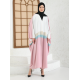 Filizzade Woman Abaya Open Front Abaya Unlined