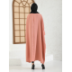 Filizzade Woman Abaya Open Front Abaya Unlined