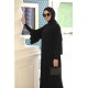Abaya BLACK SLICE STONE FERRACE Abaya BLACK SLICE STONE FERRACE