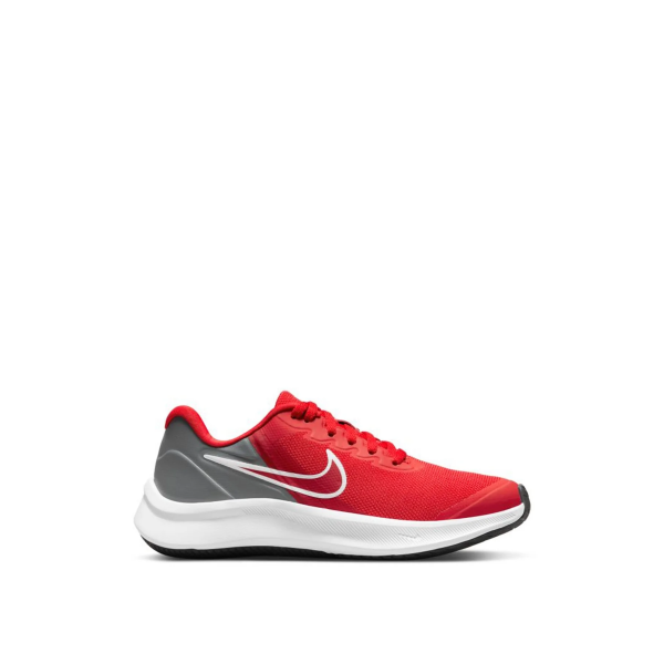 Nike Women shoes STAR RUNNER 3 Red Unisex Running Shoes