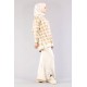 Tekbir İkoll 28537 Floral Color Suit Light Beige Camel