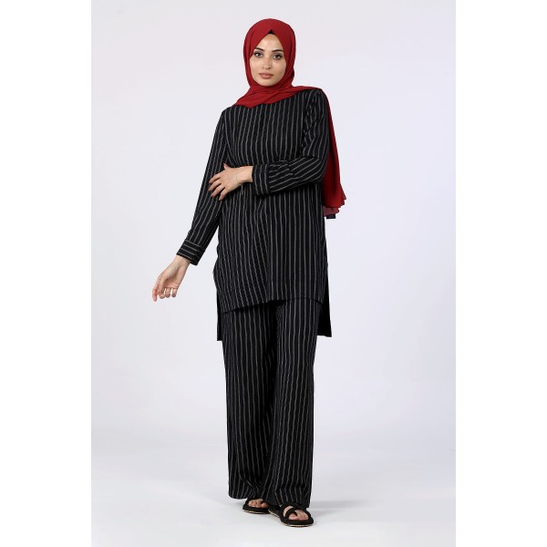 Tekbir İkoll Basic Striped Set