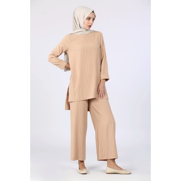 Tekbir İkoll Basic Striped Set