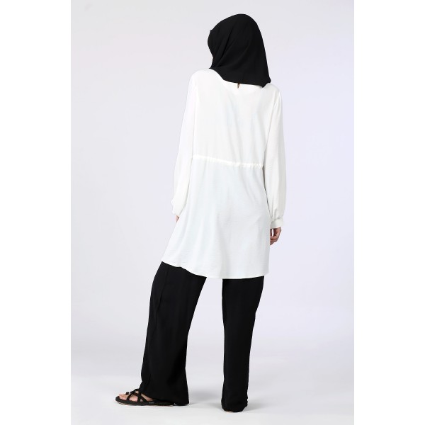 Tekbir Levidor Sleeve Cuffed Tunic Suit