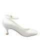 Wedding Shoes Women's Silky Satin Stiletto Heel Closed Toe Pumps With Others