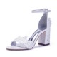 Wedding Shoes Women's Patent Leather Sandals With Flower (s)