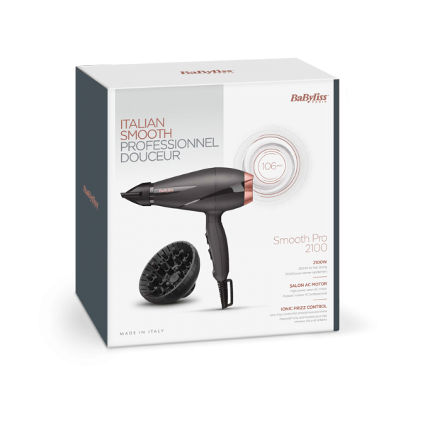 BaByliss 6709DE Smooth Pro 2100W Hair Dryer