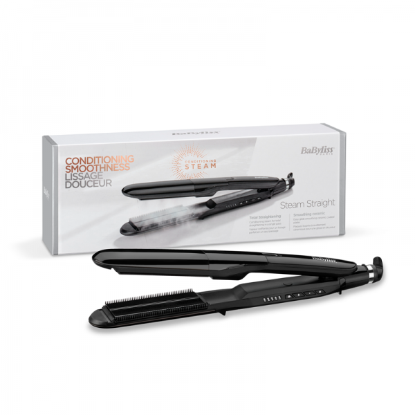 BaByliss ST492E Steam Straight Steam Hair Straightener BaByliss ST492E Steam Straight Steam Hair Straightener