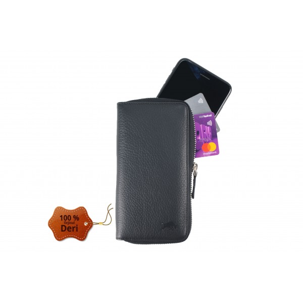 محفظة نسائية جلدية البرتو من اوكس