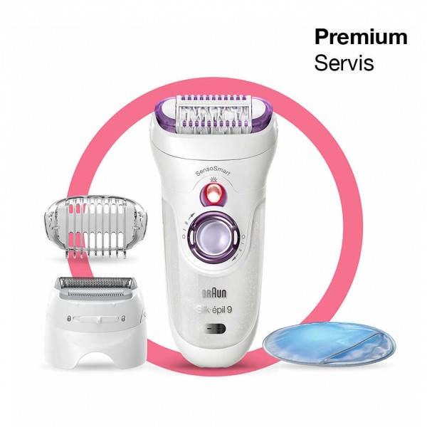 Braun Silk-épil 9 9710 Senso Smart Epilator / Epilation