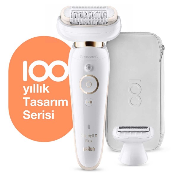 Braun Silk-épil 9 Flex 9002 100th Year Special Max Series Wet & Dry Epilator