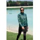 Mayo burkini Marina Black Women's Line Pattern Design Hijab Swimsuit M2273